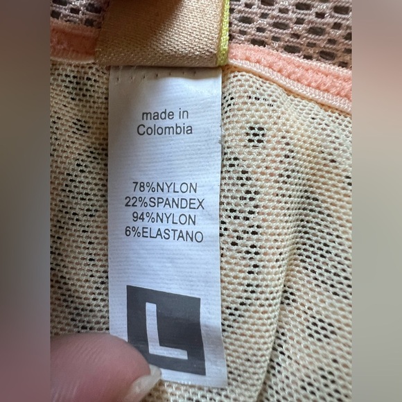 Maaji Low Rise Hip Hugger Jewel Greyhound Design Lace Trim Thong Panty. Size L - Picture 7 of 7